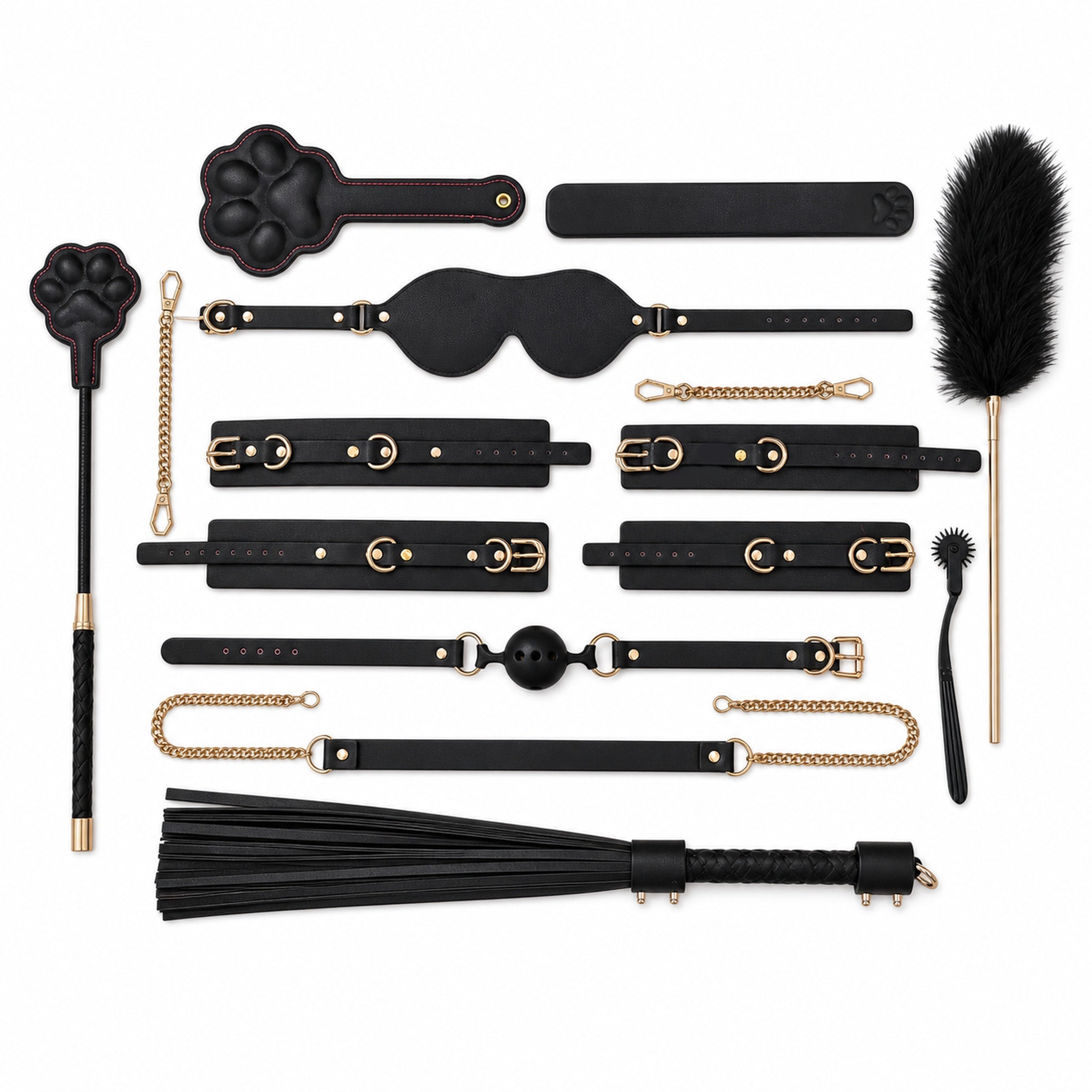 Thermo-Sensitive Advanced Restraint Kit with Thorn Rose and Cat Paw styles - image 2